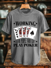 Unisex arbeiten ist für Menschen, die nicht Poker-T-Shirts spielen können